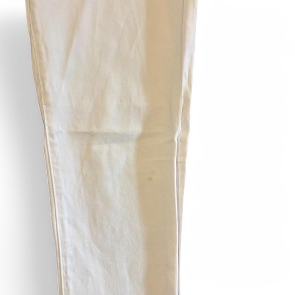 AG Women's 28R The Stilt Cigarette Leg Skinny Jeans Low Rise White FLAW - Picture 6 of 8